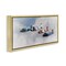 Stupell Industries Vintage USA Airplanes Floating Frame, design by JG Studios